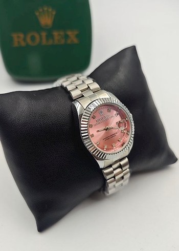 Rolex Pembe Kadranlı Rolex kadın Saati