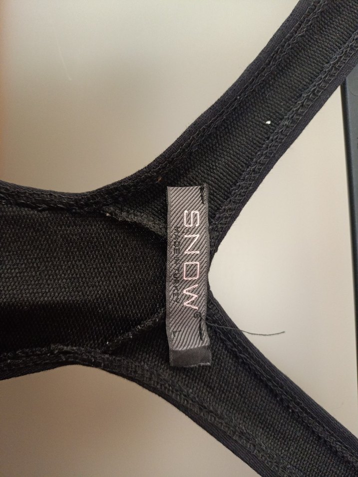 Siyah Denim Midi Kısa Tulum - Görsel 4