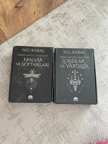 N.G Kabal Hepimiz Gökyüzü Olmak İstedik serisi 2 kitap