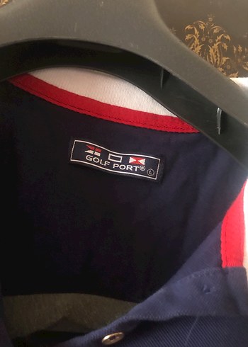 l Beden Lacivert Kısa Kollu Polo Yaka Midi Elbise