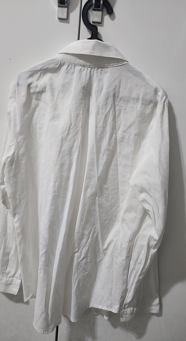 Kadın Beyaz vücuda kturan gömlem - Görsel 2