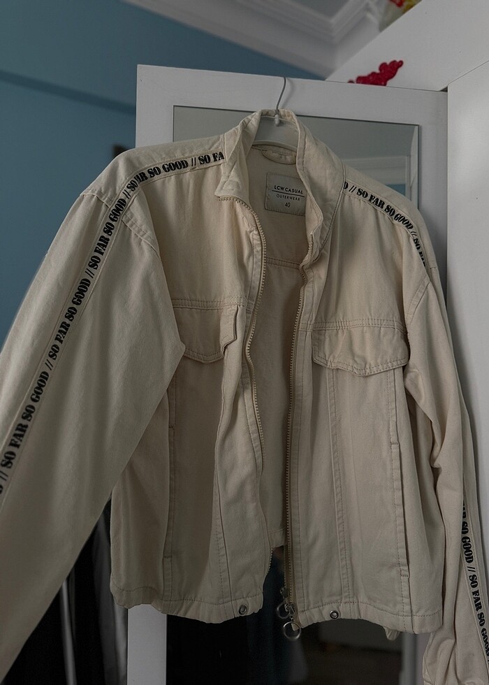Lcw casual krem ceket - Görsel 2