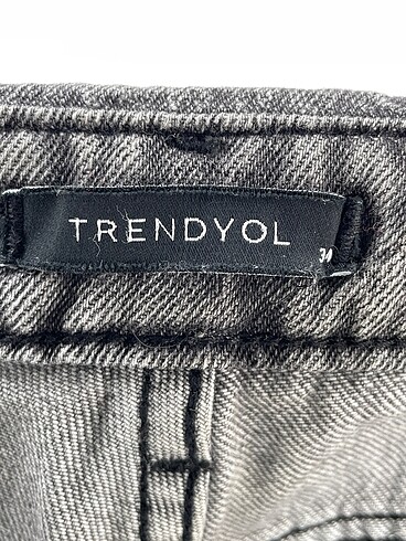 34 Beden gri Renk Trendyol & Milla Jean / Kot %70 İndirimli.