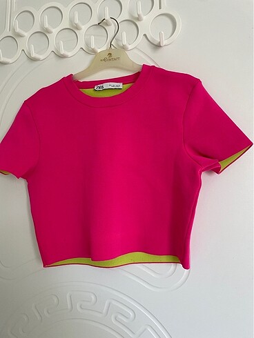 Zara Pembe Crop