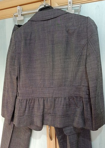 Kadın Gri Düğmeli Midi Takım İpekyol - Görsel 6