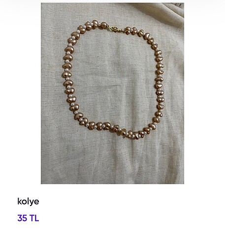 Beden çeşitli Renk Kolye