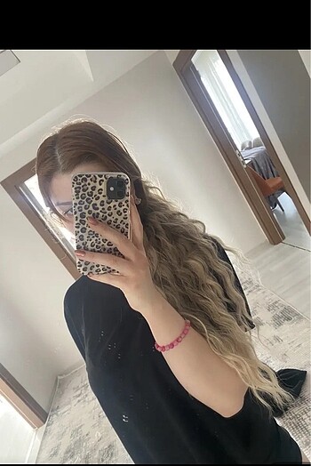Diğer 71 CM KÜLLÜ SARI OMBRELİ SAÇ