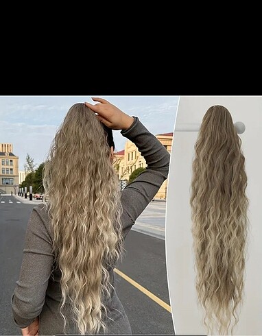71 CM KÜLLÜ SARI OMBRELİ SAÇ