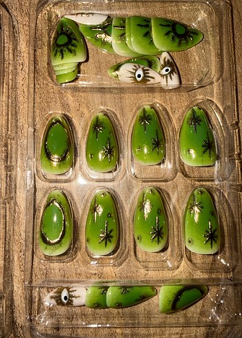 3 ADET TASARIM TAKMA TIRNAK SETİ - Görsel 8