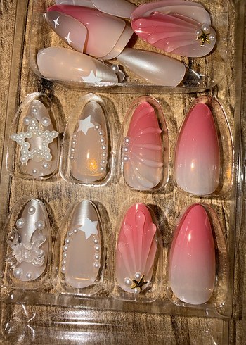 3 ADET TASARIM TAKMA TIRNAK SETİ - Görsel 6