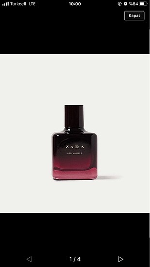 Zara Red Vanilla