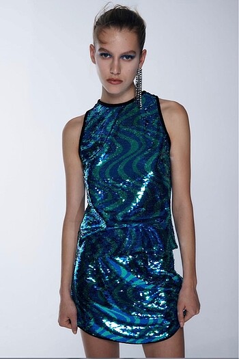 Zara Pullu Bluz