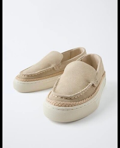 39 Beden Zara deri loafer