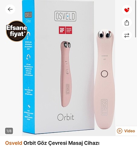 Osveld Göz Masaj Aleti