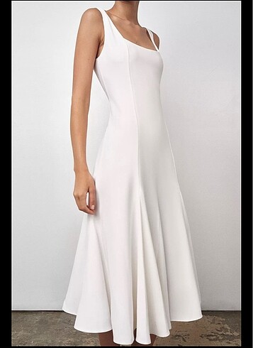 Zara Zara Midi Elbise