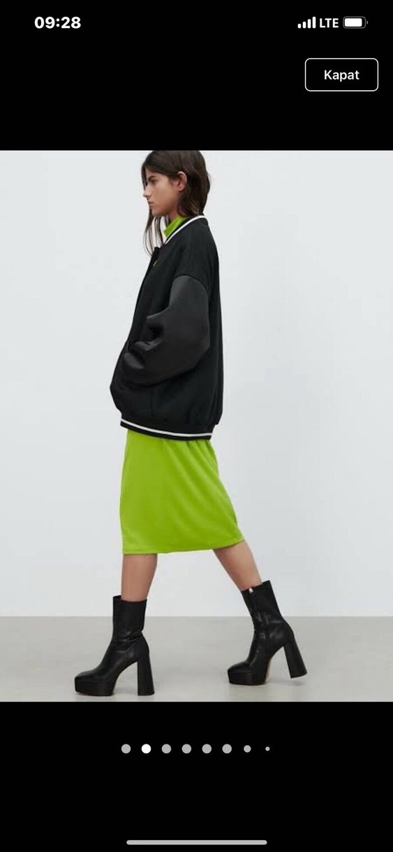 Zarq Oversize Bomber - Görsel 3