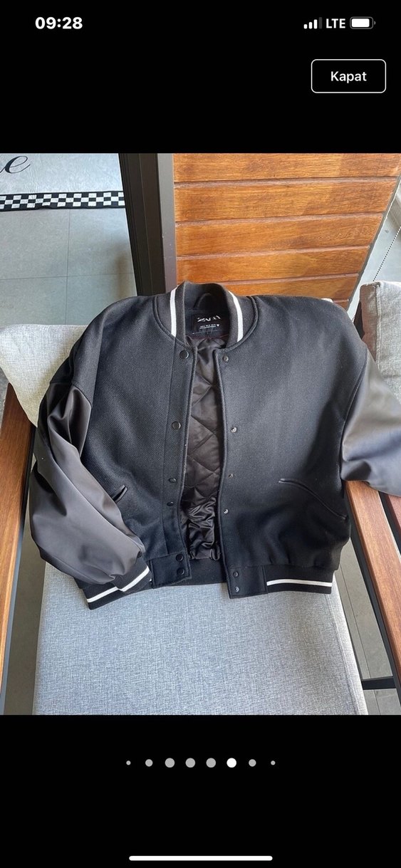 Zarq Oversize Bomber - Görsel 5