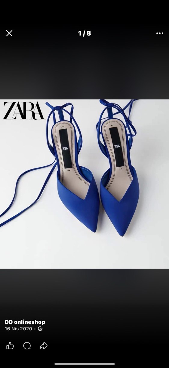 Zara Stiletto Topuklu Kadın Ayakkabı - Görsel 2