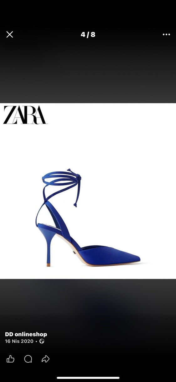 Zara Stiletto Topuklu Kadın Ayakkabı - Görsel 4