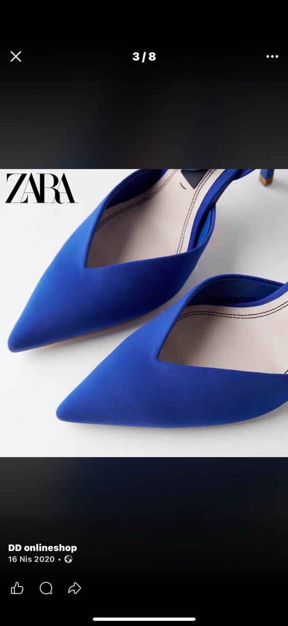 Zara Stiletto Topuklu Kadın Ayakkabı - Görsel 3