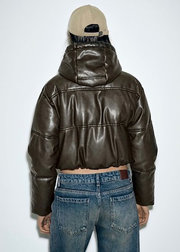 Zara Vintage Görünümlü Mont - Görsel 3