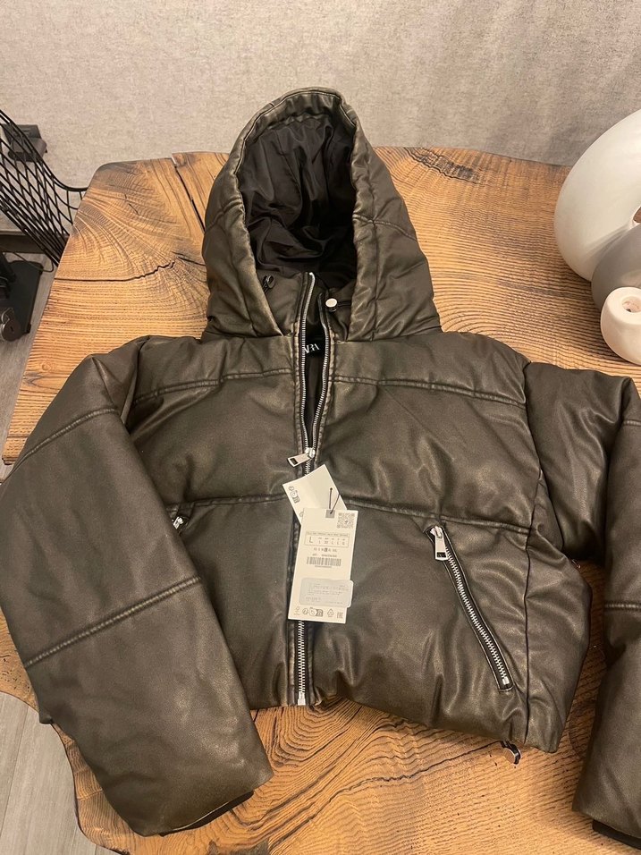 Zara Vintage Görünümlü Mont - Görsel 5