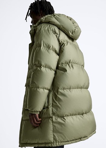 Uzun Kesim Erkek kaz Tuyu kaban - Görsel 2