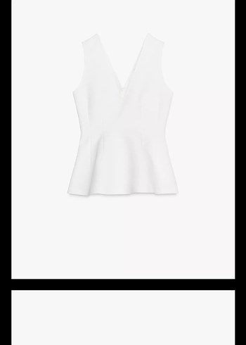 Zara Peplum Top - Görsel 6
