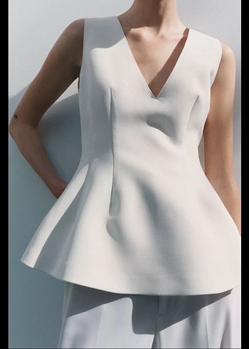 Zara Peplum Top - Görsel 4