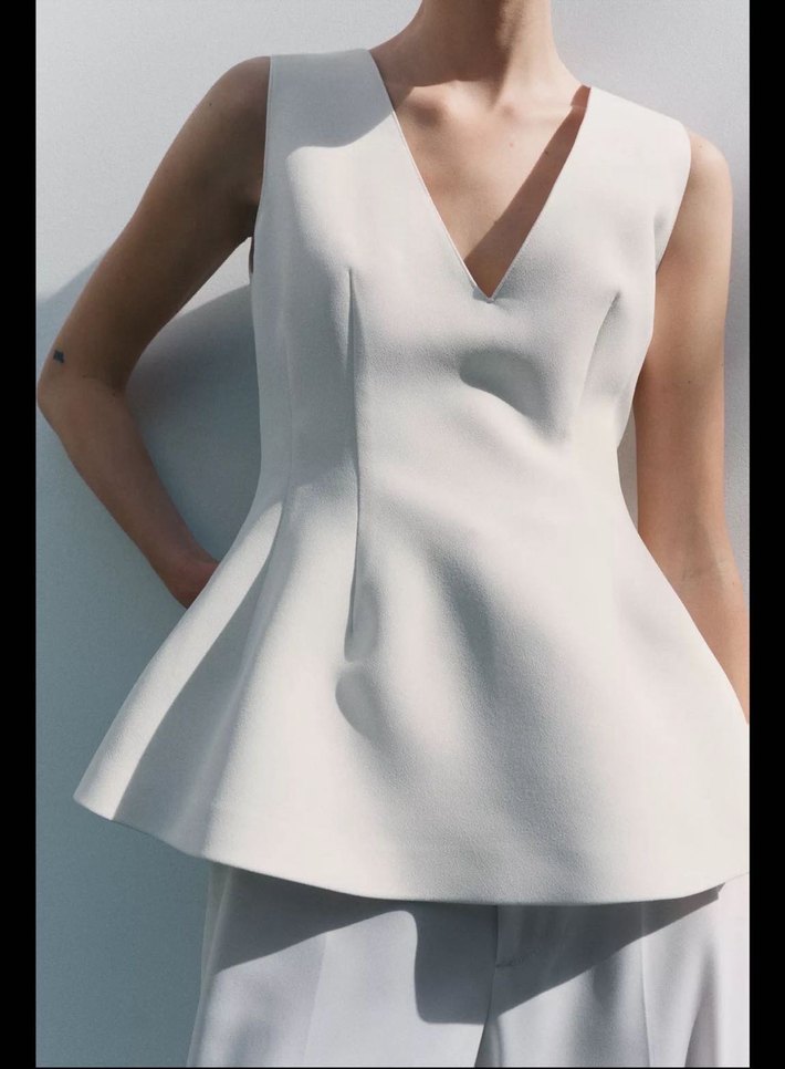 Zara Peplum Top - Görsel 4