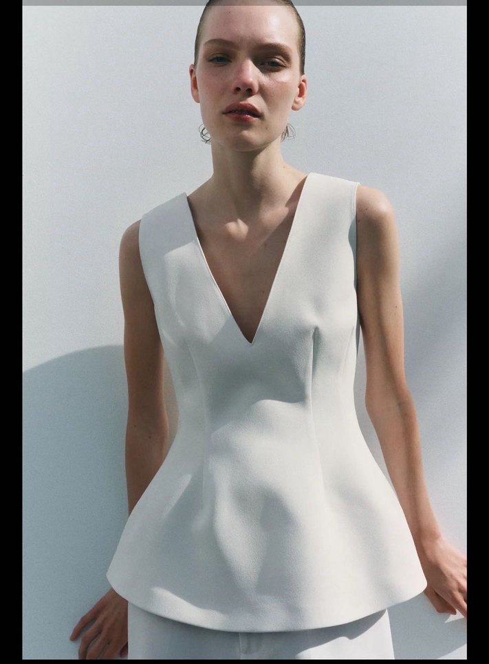 Zara Peplum Top - Görsel 2