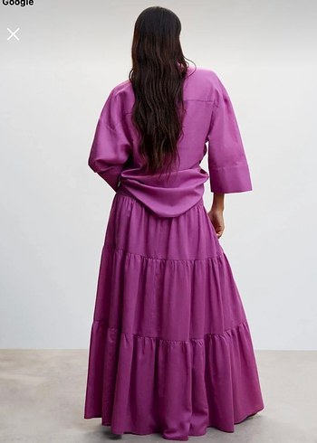 Mango Volanlı Uzun Etek - Görsel 3