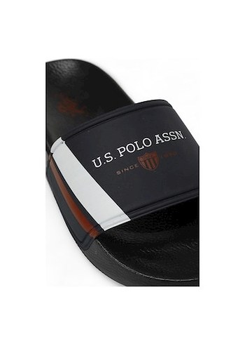 U.S Polo Assn. Erkek Lacivert Bantlı Terlik