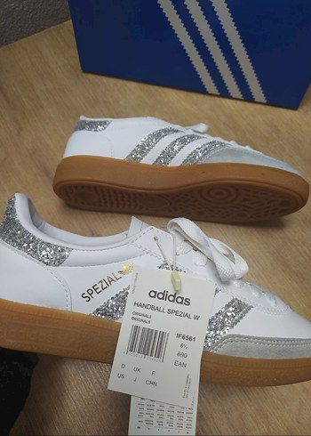 Adidas Handball Spezial Beyaz Gumus Sneaker