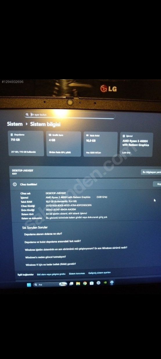 Lenovo İdeapad Gaming 3 Dizüstü Bilgisayar - Görsel 2