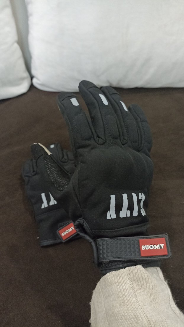 Su Geçirmez Eklem Korumalı Dokunmatik Motosiklet Eldiveni - Görsel 2