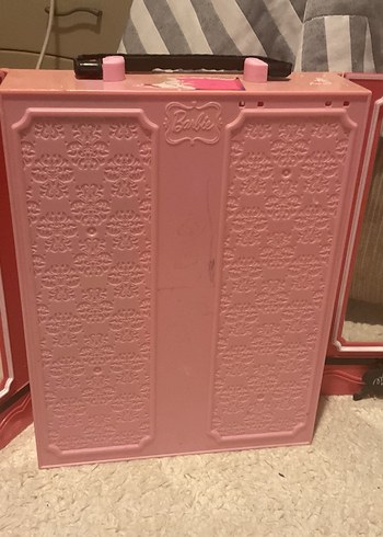 Parlak Pembe Barbie Çocuk Gardırop - Görsel 5