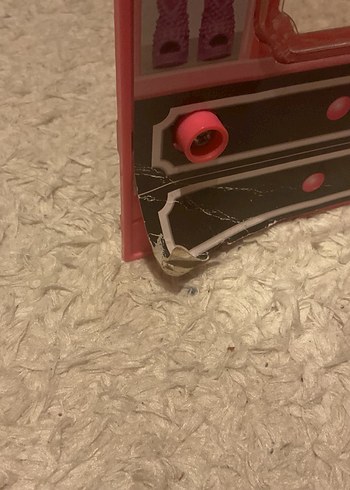 Parlak Pembe Barbie Çocuk Gardırop - Görsel 3