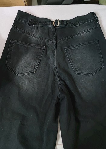 baggy kemerli jean