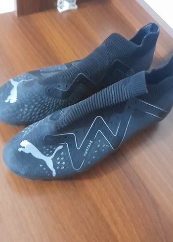 Puma Siyah Corap Formda Futbol Ayakkabisi