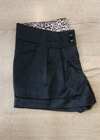 Diğer Vintage Siyah Mini Şort