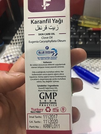 Diğer Karanfil yağı