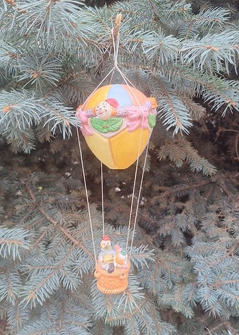 Renkli Sıcak Hava Balonu Biblo - Görsel 2