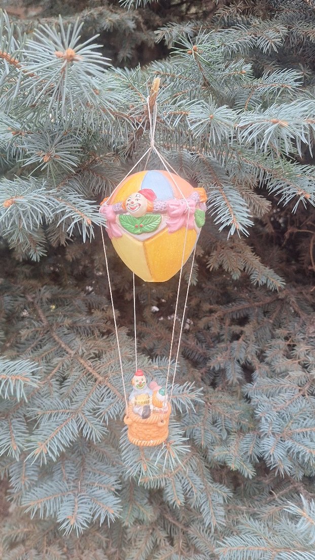 Renkli Sıcak Hava Balonu Biblo - Görsel 2