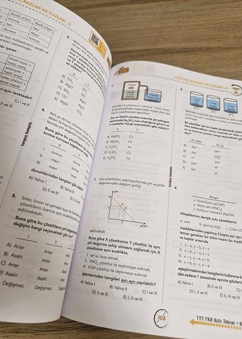 Tonguç Kampüs TYT FKB Hızlı Tekrar Kitabı - Görsel 3