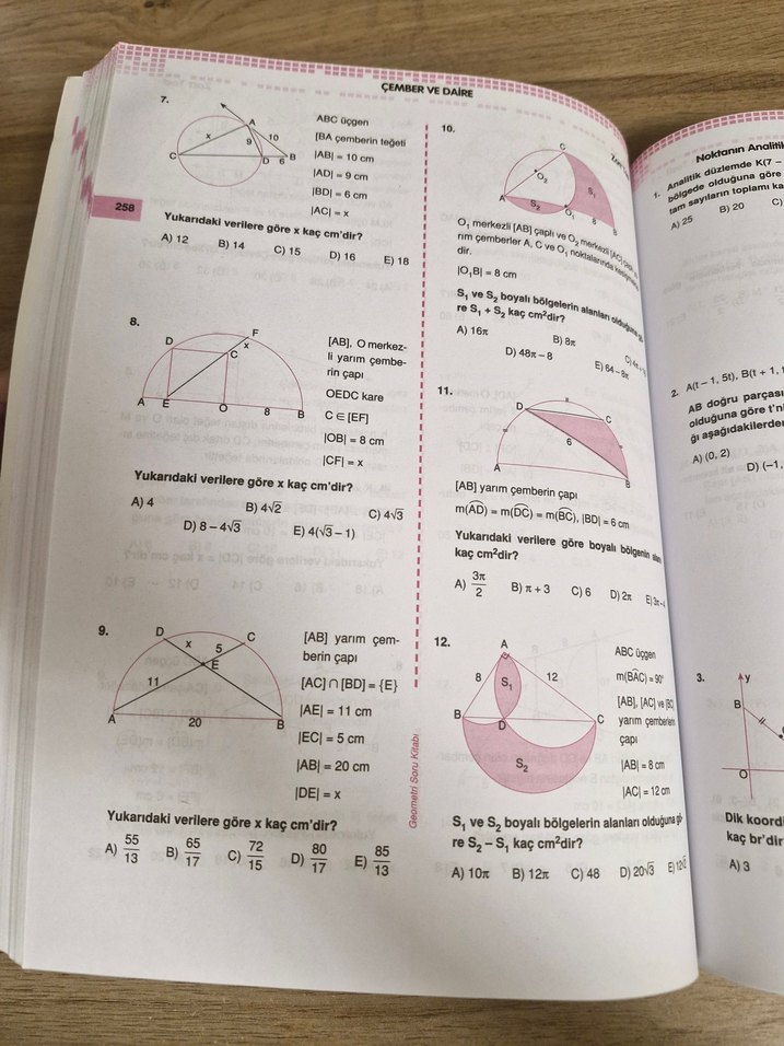 Pergel Yayınları YKS Geometri Soru Kitabı - Görsel 2