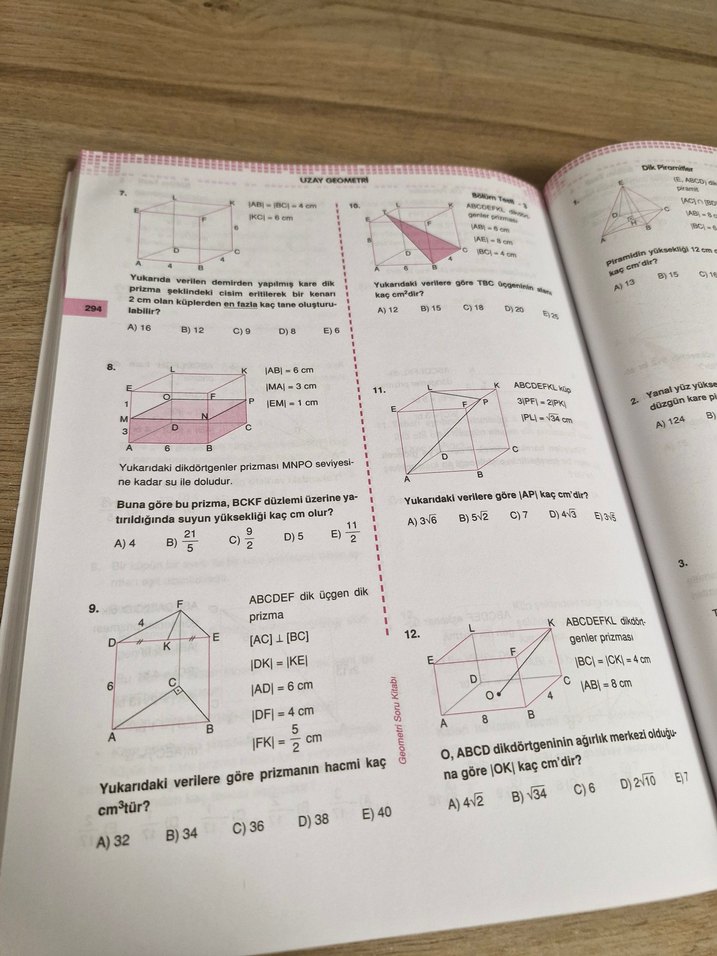 Pergel Yayınları YKS Geometri Soru Kitabı - Görsel 3