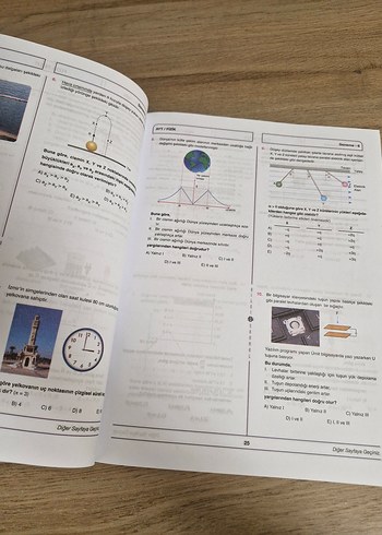 Bilgi Sarmal AYT Fizik Branş Denemeleri 25x14 - Görsel 5