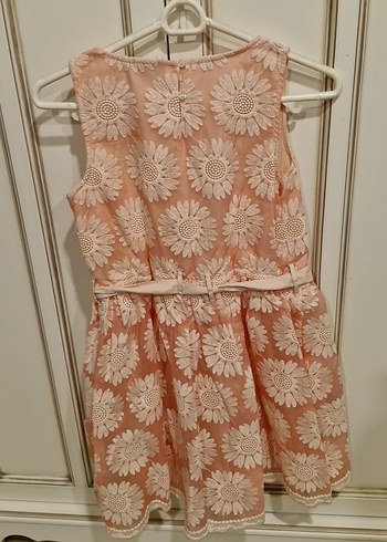 NEXT Pembe Nakışlı Kız Çocuk Elbisesi - Görsel 2