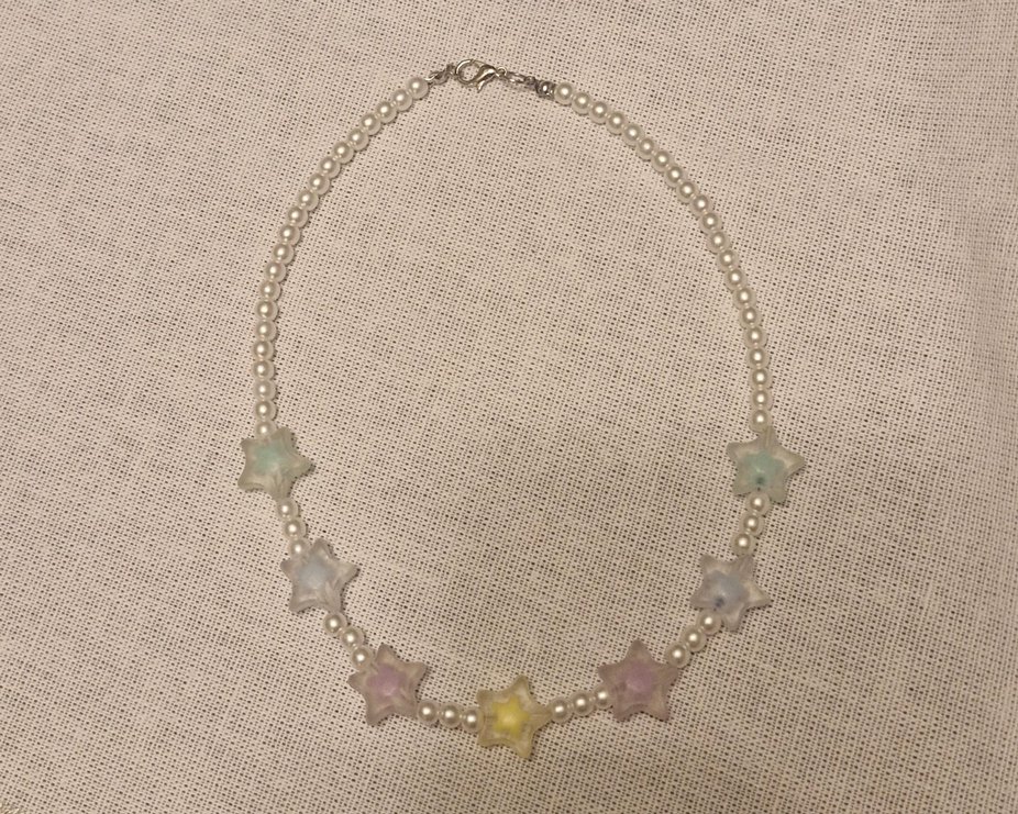 Stargirl Aesthetic İnci Kolye - Görsel 2